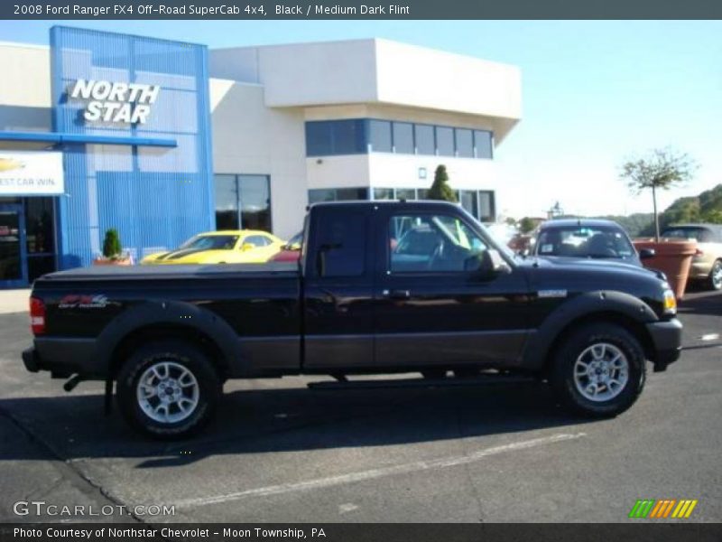 Black / Medium Dark Flint 2008 Ford Ranger FX4 Off-Road SuperCab 4x4