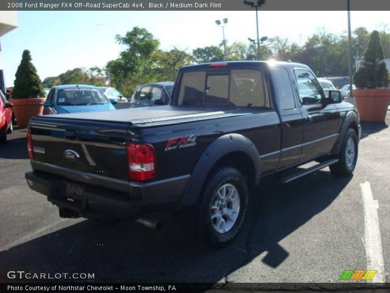 Black / Medium Dark Flint 2008 Ford Ranger FX4 Off-Road SuperCab 4x4