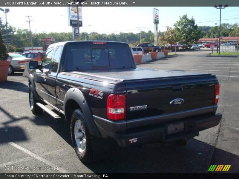 Black / Medium Dark Flint 2008 Ford Ranger FX4 Off-Road SuperCab 4x4