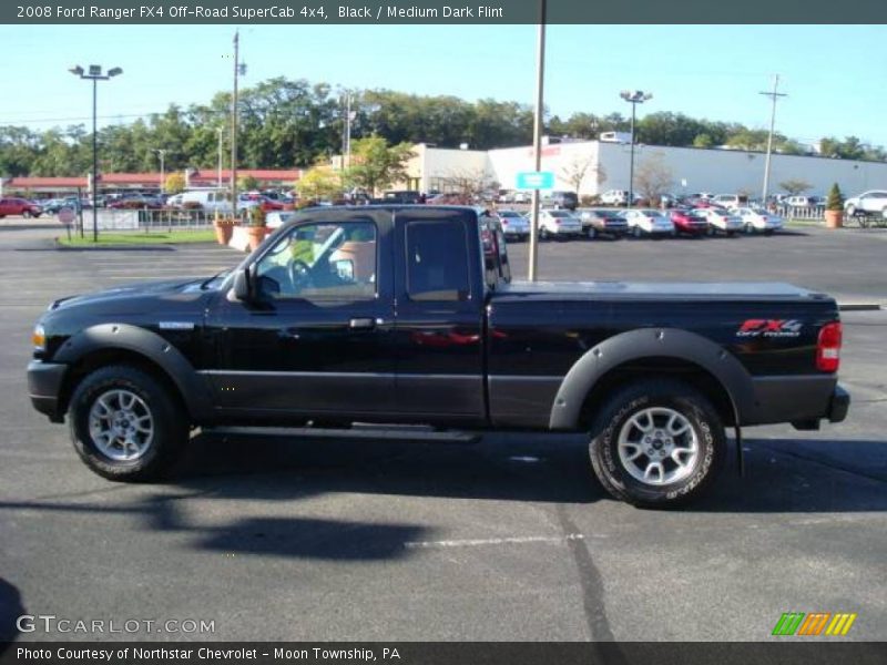 Black / Medium Dark Flint 2008 Ford Ranger FX4 Off-Road SuperCab 4x4
