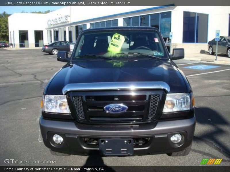 Black / Medium Dark Flint 2008 Ford Ranger FX4 Off-Road SuperCab 4x4