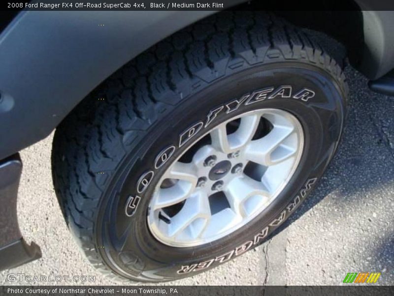 Black / Medium Dark Flint 2008 Ford Ranger FX4 Off-Road SuperCab 4x4