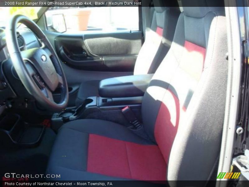 Black / Medium Dark Flint 2008 Ford Ranger FX4 Off-Road SuperCab 4x4