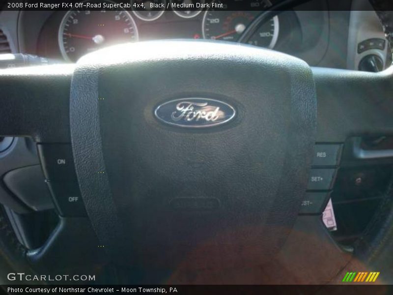 Black / Medium Dark Flint 2008 Ford Ranger FX4 Off-Road SuperCab 4x4