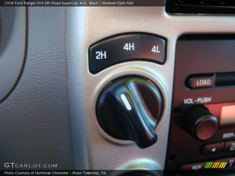 Black / Medium Dark Flint 2008 Ford Ranger FX4 Off-Road SuperCab 4x4