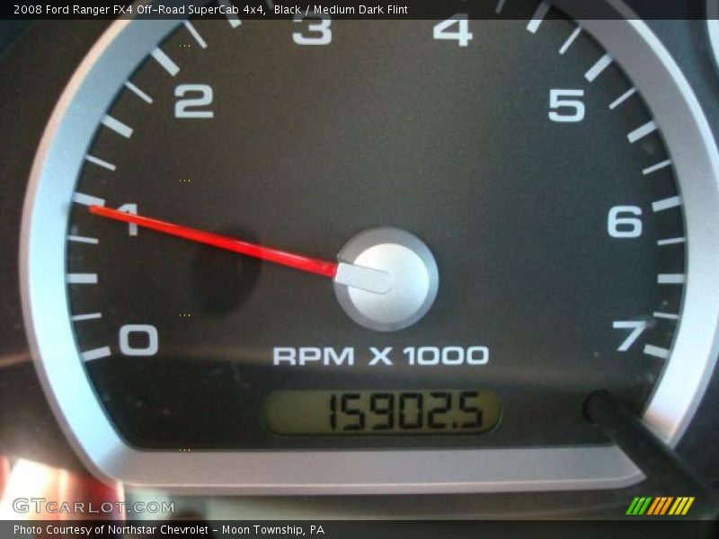 Black / Medium Dark Flint 2008 Ford Ranger FX4 Off-Road SuperCab 4x4