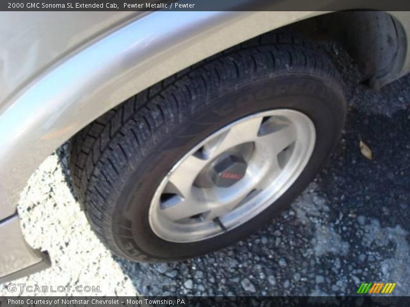 Pewter Metallic / Pewter 2000 GMC Sonoma SL Extended Cab