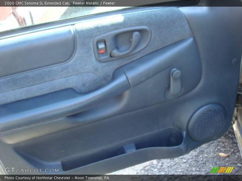 Pewter Metallic / Pewter 2000 GMC Sonoma SL Extended Cab