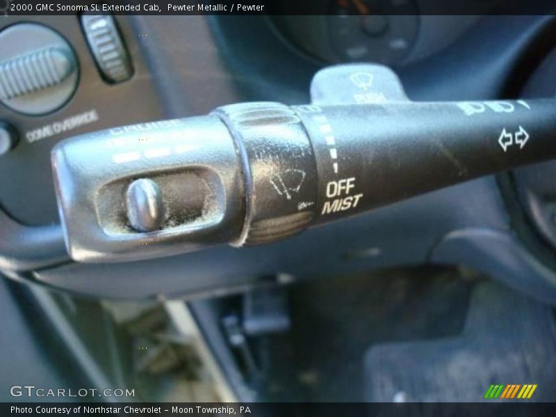 Pewter Metallic / Pewter 2000 GMC Sonoma SL Extended Cab