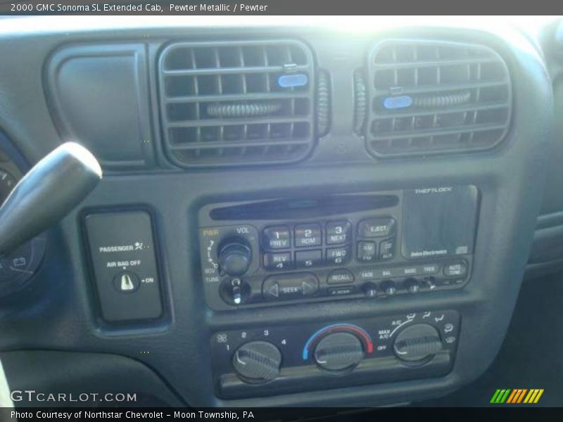Pewter Metallic / Pewter 2000 GMC Sonoma SL Extended Cab