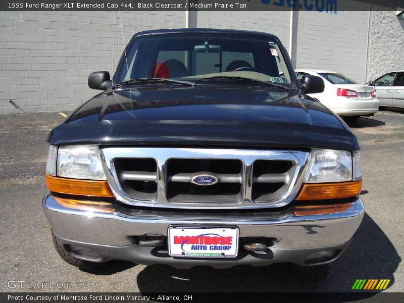 Black Clearcoat / Medium Prairie Tan 1999 Ford Ranger XLT Extended Cab 4x4