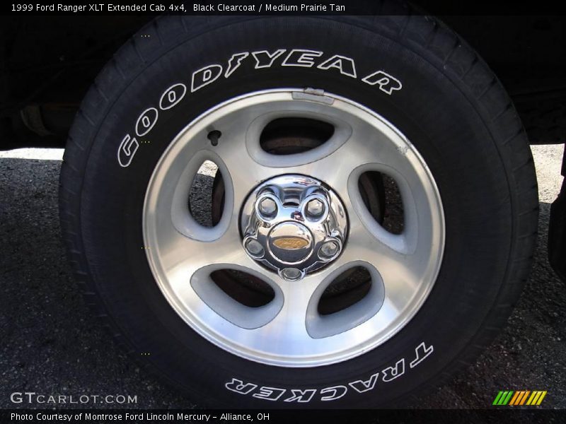 Black Clearcoat / Medium Prairie Tan 1999 Ford Ranger XLT Extended Cab 4x4
