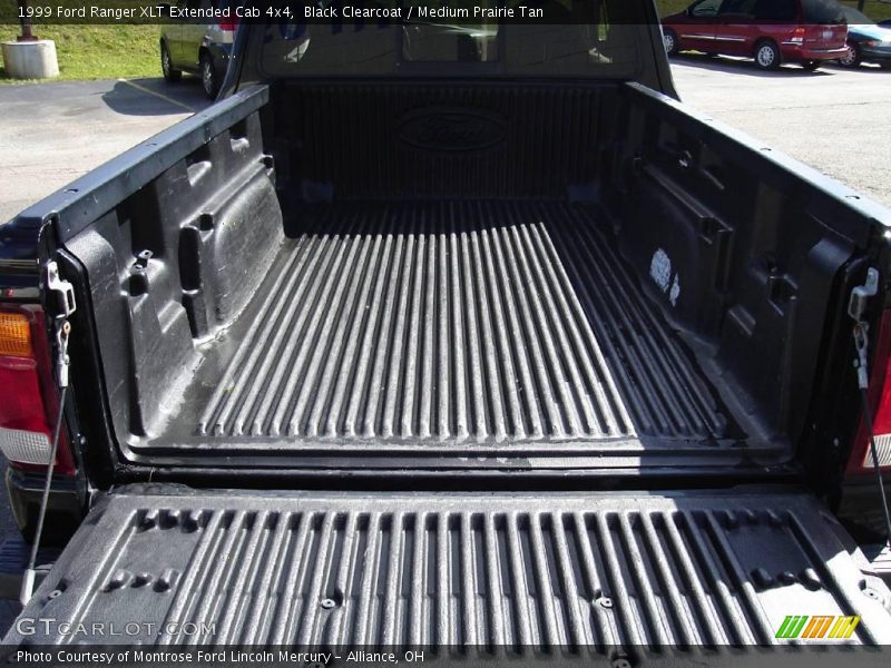 Black Clearcoat / Medium Prairie Tan 1999 Ford Ranger XLT Extended Cab 4x4