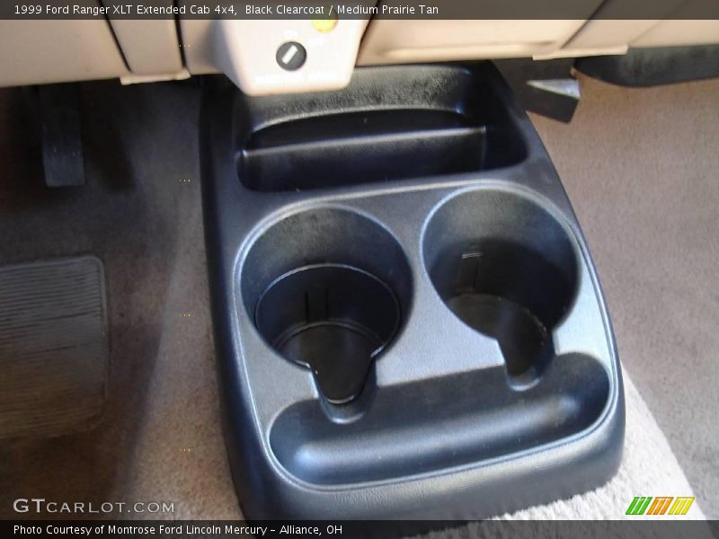 Black Clearcoat / Medium Prairie Tan 1999 Ford Ranger XLT Extended Cab 4x4