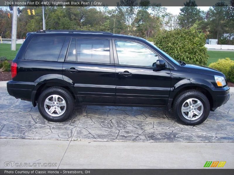Nighthawk Black Pearl / Gray 2004 Honda Pilot EX 4WD