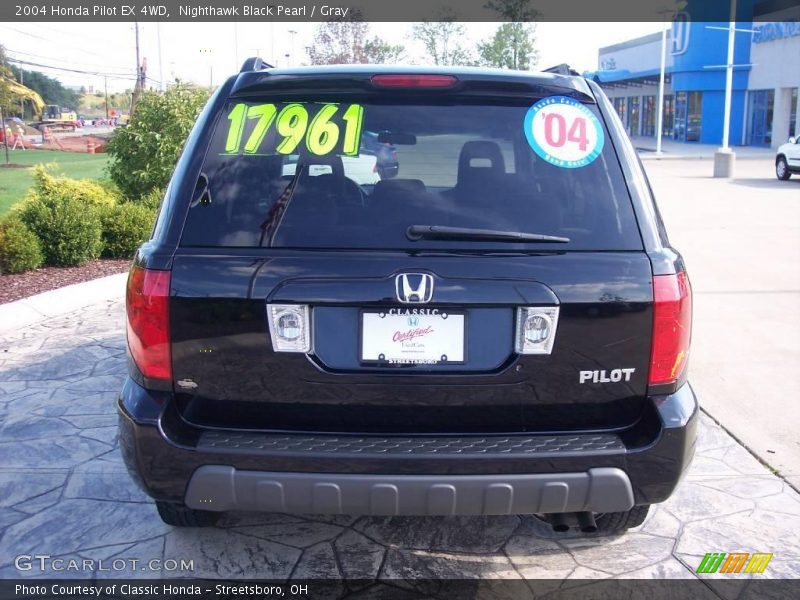 Nighthawk Black Pearl / Gray 2004 Honda Pilot EX 4WD