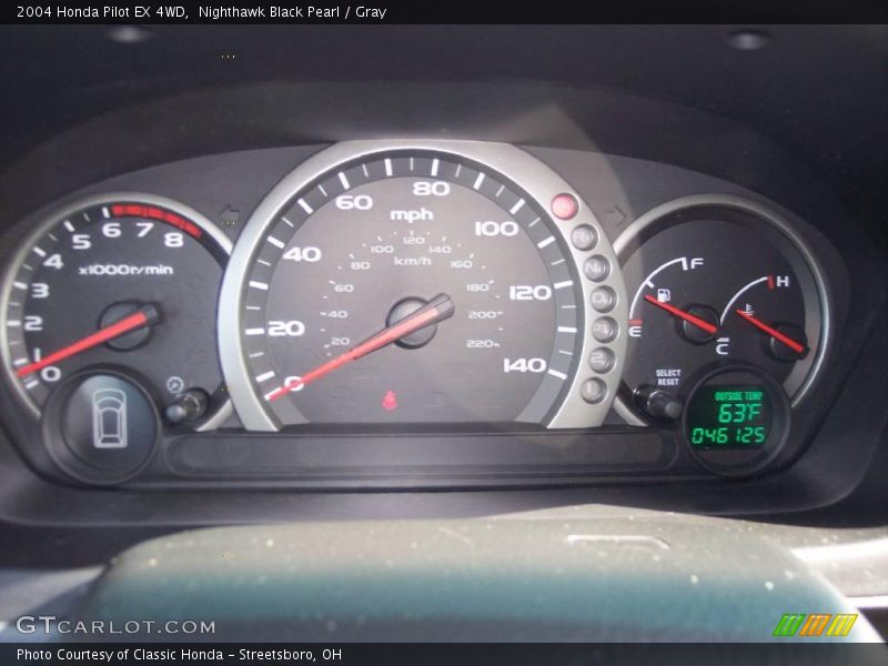 Nighthawk Black Pearl / Gray 2004 Honda Pilot EX 4WD