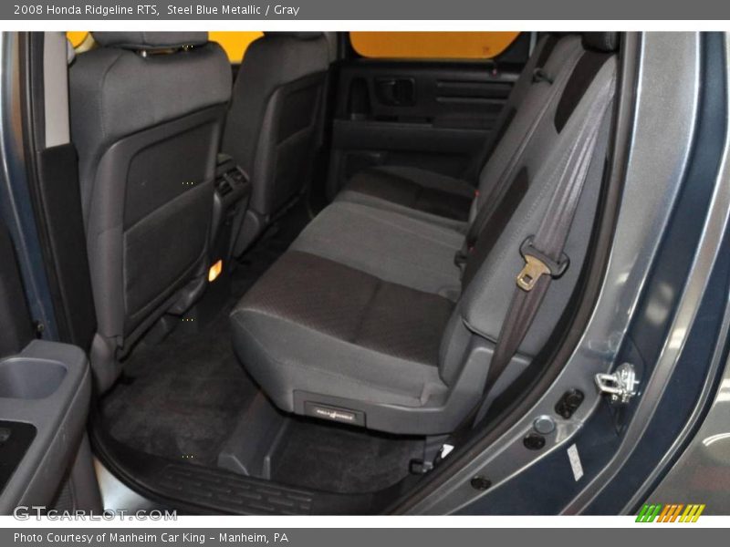 Steel Blue Metallic / Gray 2008 Honda Ridgeline RTS