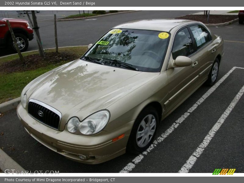 Desert Sand / Beige 2002 Hyundai Sonata GLS V6