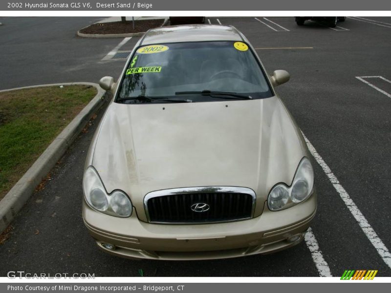 Desert Sand / Beige 2002 Hyundai Sonata GLS V6
