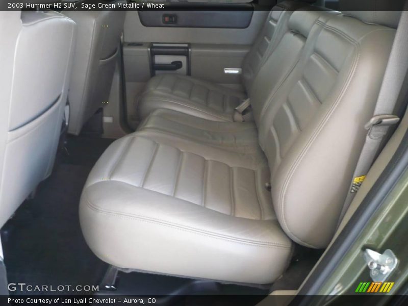 Sage Green Metallic / Wheat 2003 Hummer H2 SUV
