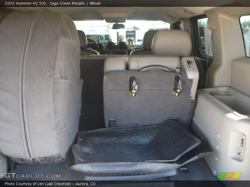 Sage Green Metallic / Wheat 2003 Hummer H2 SUV