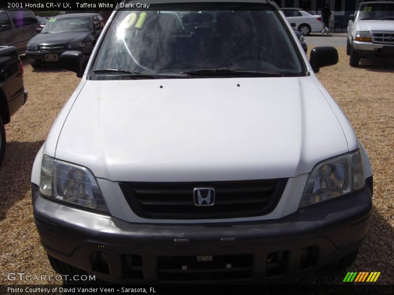 Taffeta White / Dark Gray 2001 Honda CR-V LX