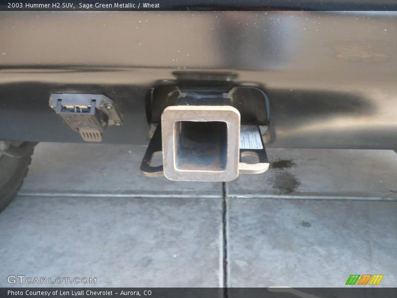 Sage Green Metallic / Wheat 2003 Hummer H2 SUV