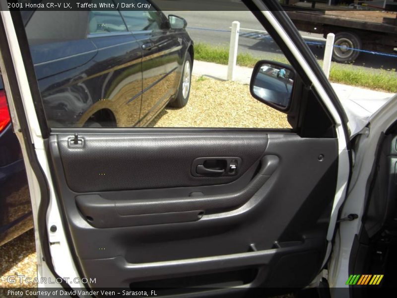 Taffeta White / Dark Gray 2001 Honda CR-V LX