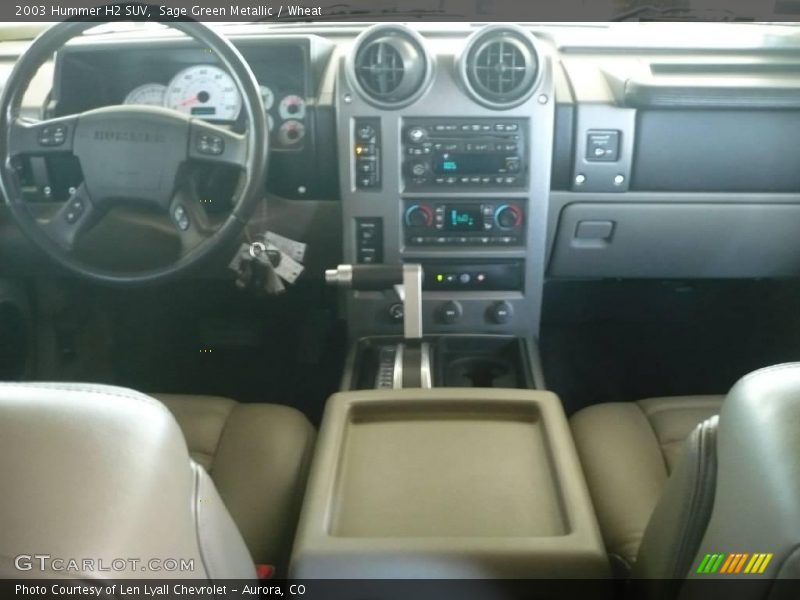 Sage Green Metallic / Wheat 2003 Hummer H2 SUV