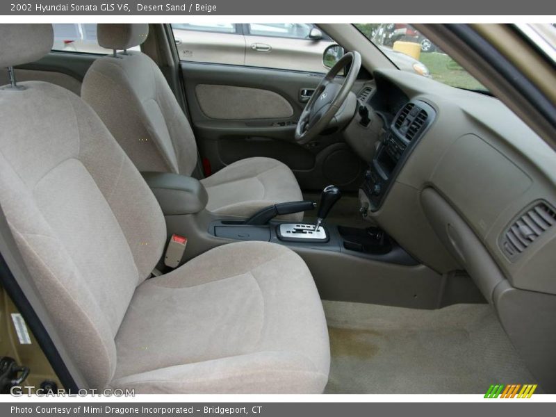 Desert Sand / Beige 2002 Hyundai Sonata GLS V6