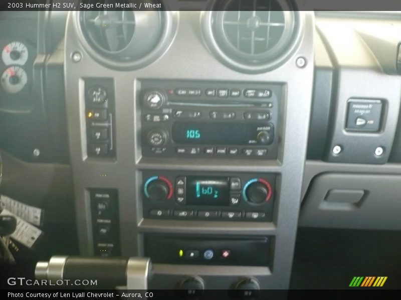 Sage Green Metallic / Wheat 2003 Hummer H2 SUV
