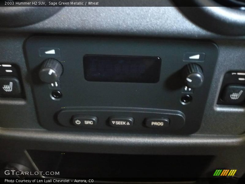 Sage Green Metallic / Wheat 2003 Hummer H2 SUV
