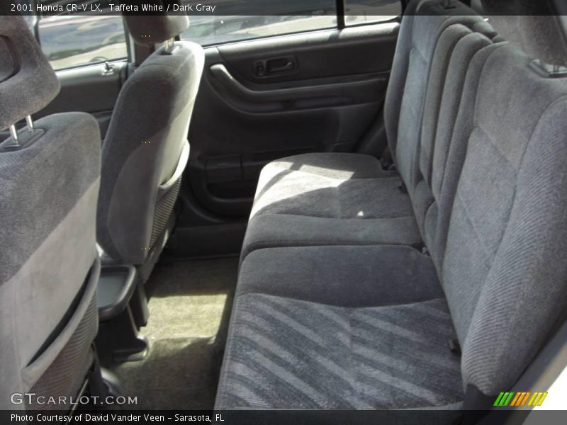 Taffeta White / Dark Gray 2001 Honda CR-V LX