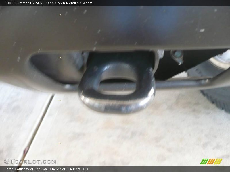 Sage Green Metallic / Wheat 2003 Hummer H2 SUV