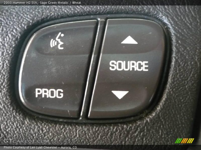 Sage Green Metallic / Wheat 2003 Hummer H2 SUV