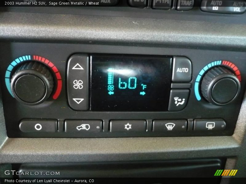 Sage Green Metallic / Wheat 2003 Hummer H2 SUV