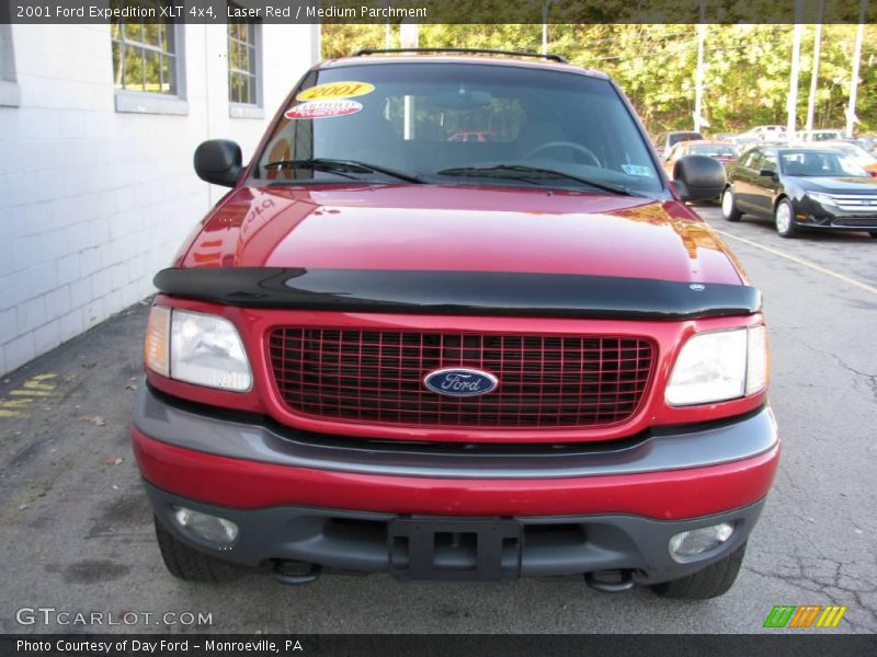 Laser Red / Medium Parchment 2001 Ford Expedition XLT 4x4