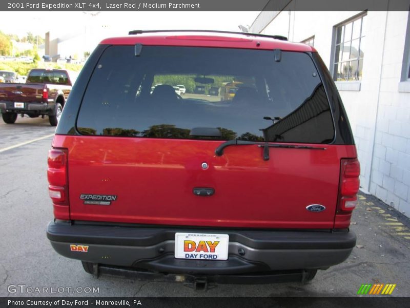Laser Red / Medium Parchment 2001 Ford Expedition XLT 4x4
