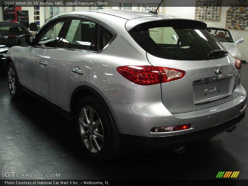 Liquid Platinum / Stone 2008 Infiniti EX 35 Journey AWD