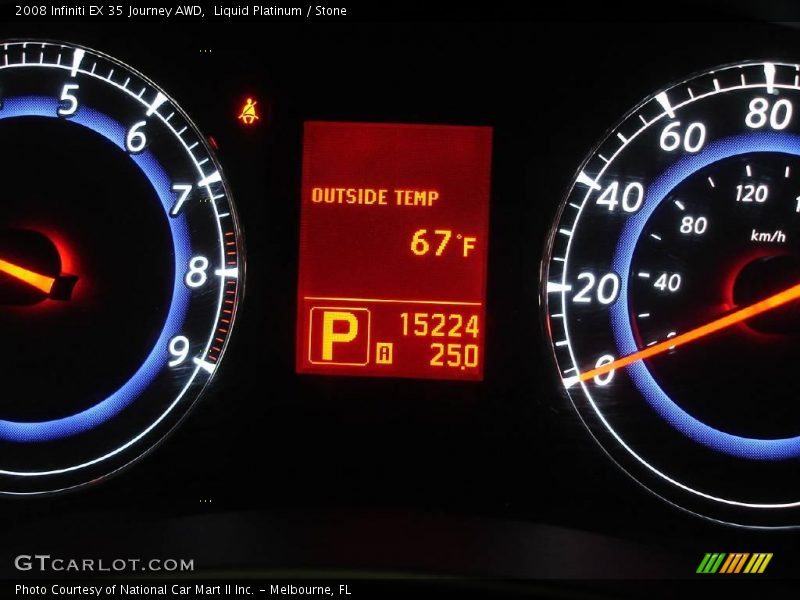 Liquid Platinum / Stone 2008 Infiniti EX 35 Journey AWD