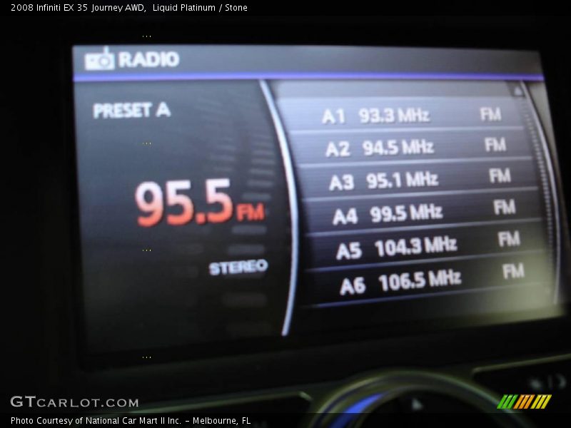 Liquid Platinum / Stone 2008 Infiniti EX 35 Journey AWD