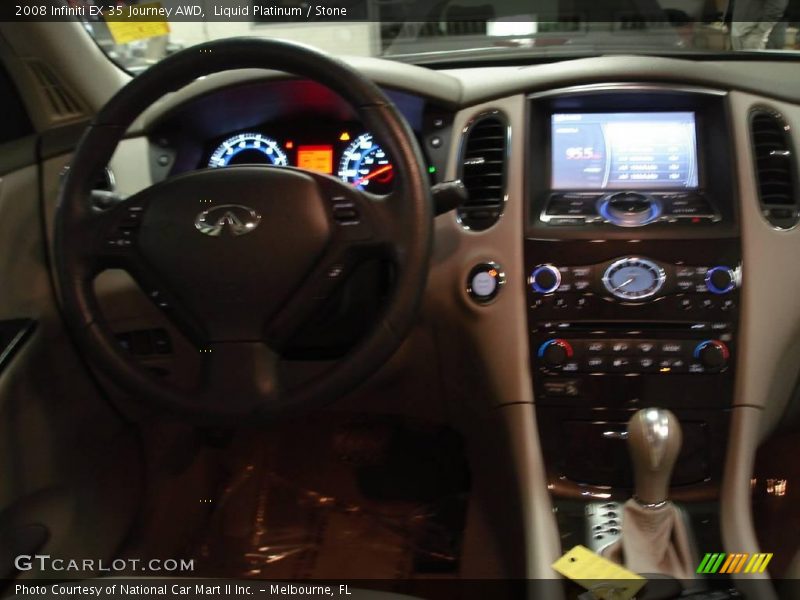 Liquid Platinum / Stone 2008 Infiniti EX 35 Journey AWD