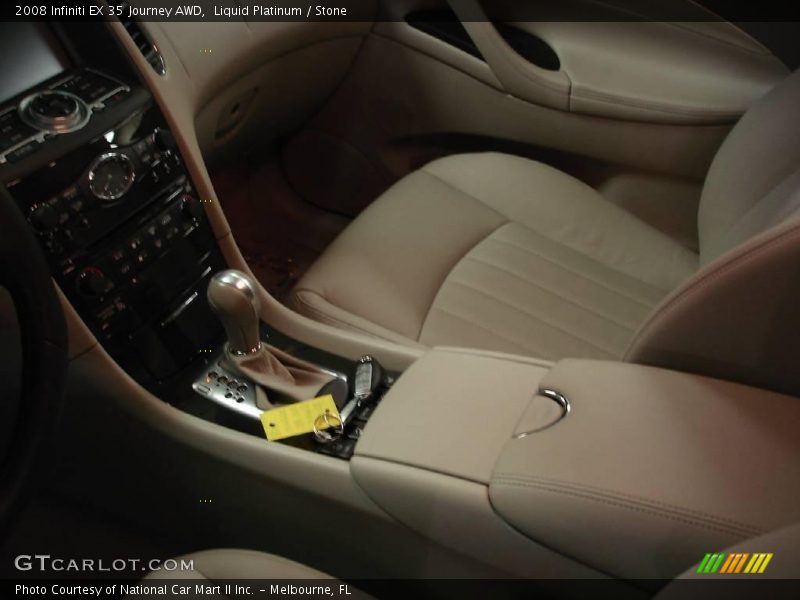 Liquid Platinum / Stone 2008 Infiniti EX 35 Journey AWD