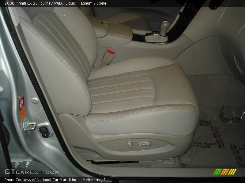 Liquid Platinum / Stone 2008 Infiniti EX 35 Journey AWD