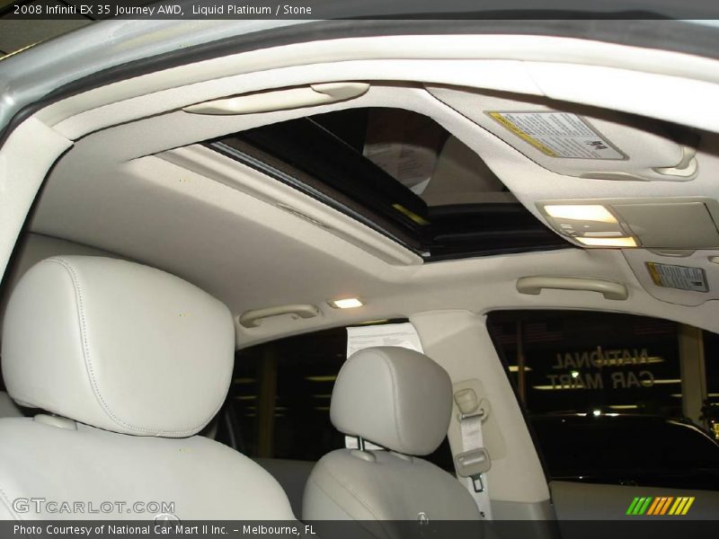 Liquid Platinum / Stone 2008 Infiniti EX 35 Journey AWD