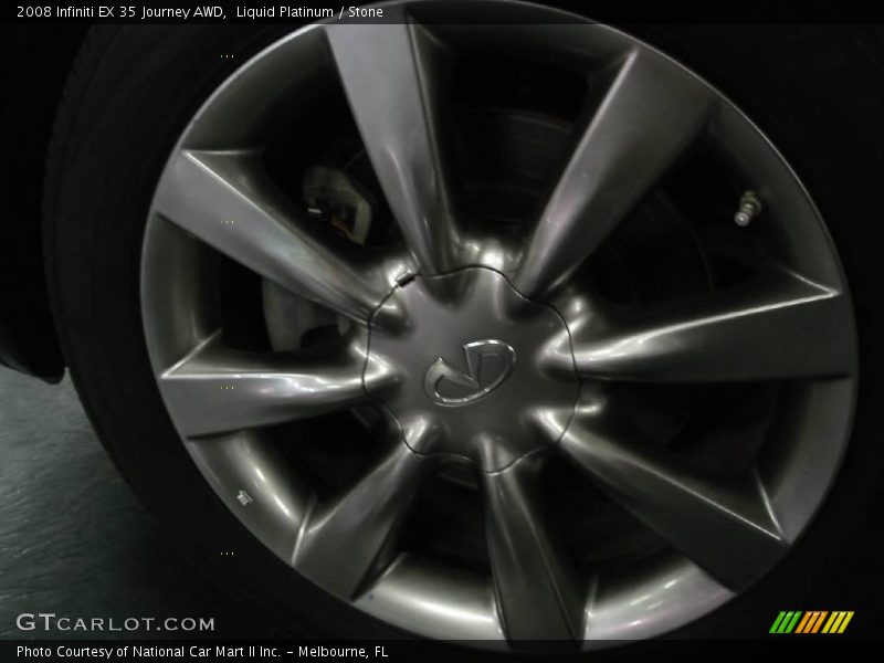 Liquid Platinum / Stone 2008 Infiniti EX 35 Journey AWD
