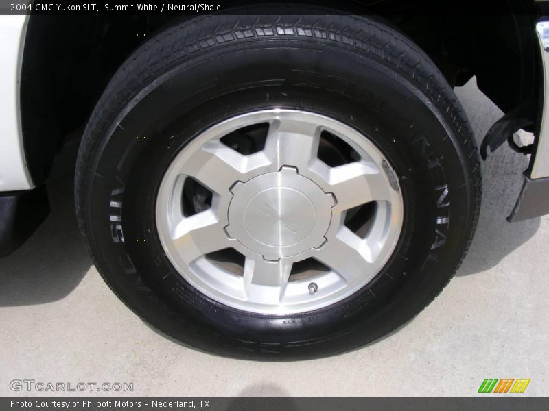 Summit White / Neutral/Shale 2004 GMC Yukon SLT