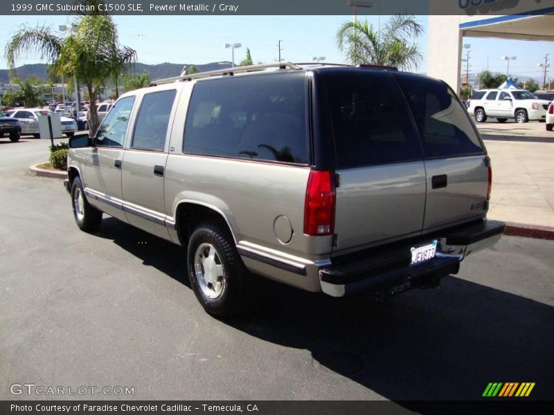 Pewter Metallic / Gray 1999 GMC Suburban C1500 SLE