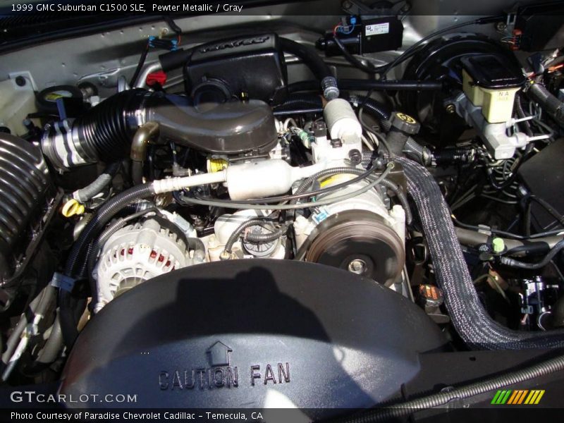 Pewter Metallic / Gray 1999 GMC Suburban C1500 SLE
